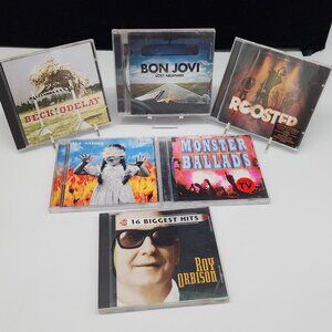 Classic Rock & Alternative Music CDs Bon Jovi Orbison Beck The Nixons Rooster Mo